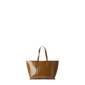 leren tas lichtbruin