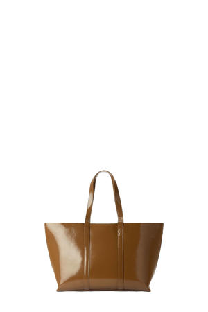 leren tas lichtbruin