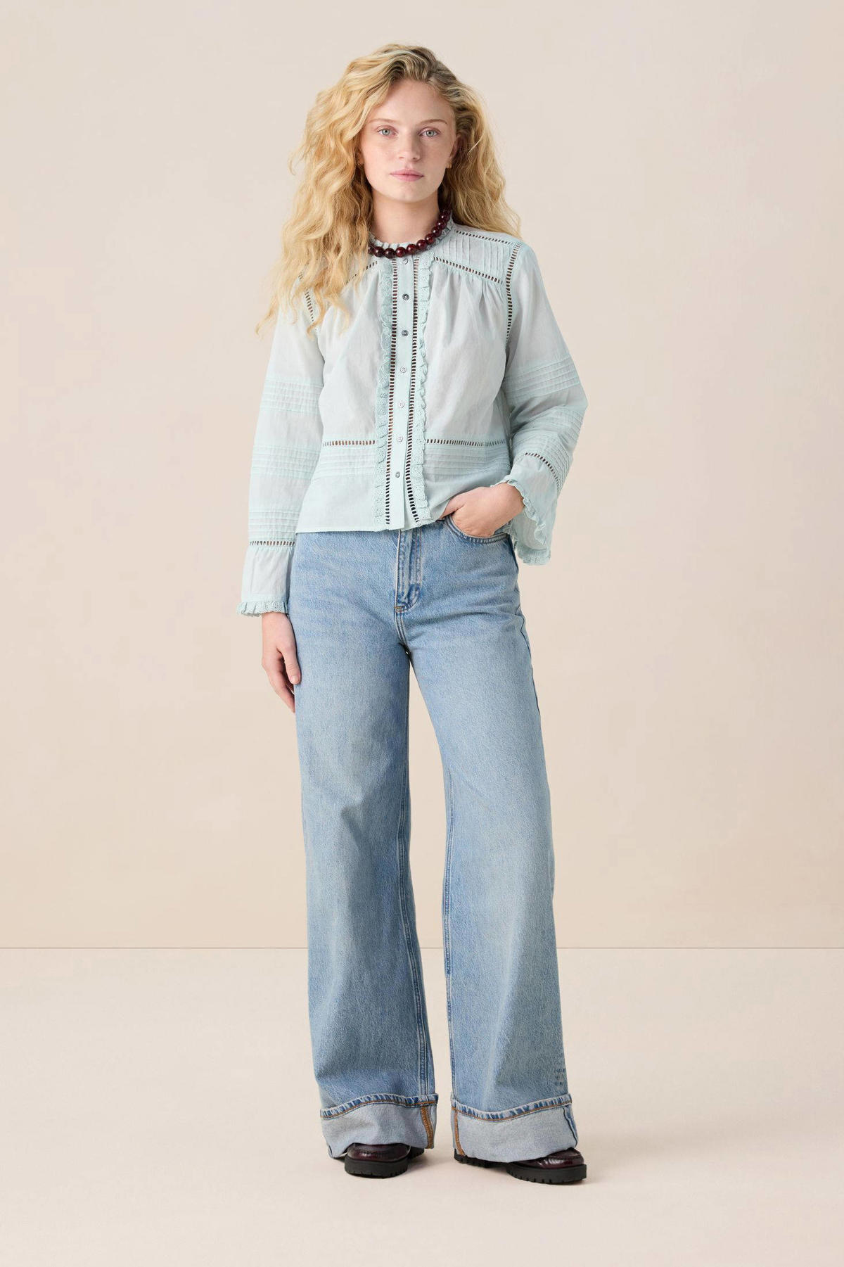 Sissy-Boy blouse lichtblauw kopen? Morgen in huis wehkamp