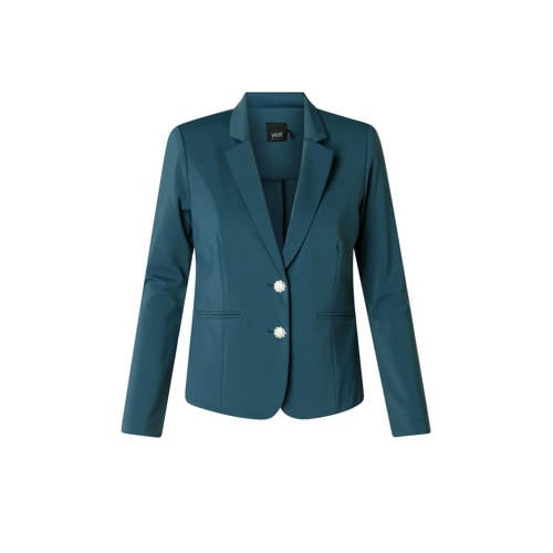 Yest Curve regular blazer petrol afbeelding