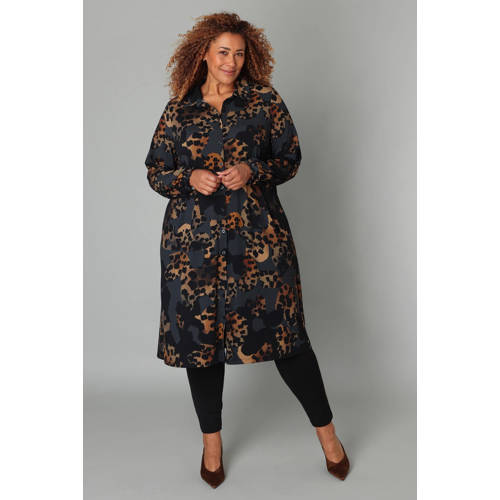 Colletta blousejurk antraciet afbeelding