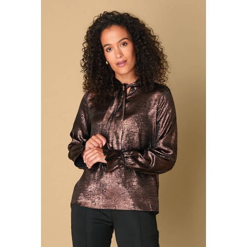 Ivy Beau blousetop brons afbeelding