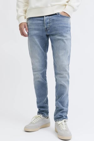 JJIGLENN JJCOOPER slim fit jeans light blue denim