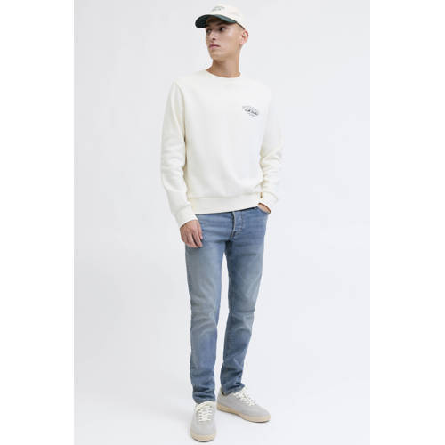 JACK & JONES JEANS INTELLIGENCE JJIGLENN JJCOOPER slim fit slim fit jeans light blue denim afbeelding