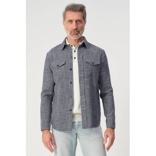 Campbell overshirt blauw afbeelding