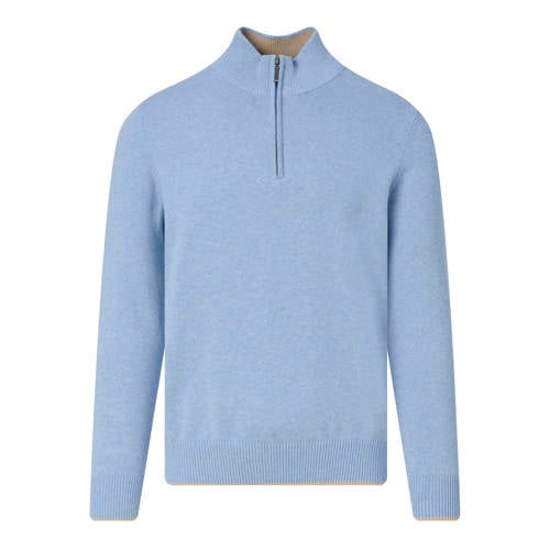Campbell pullover fijn gebreid lichtblauw afbeelding
