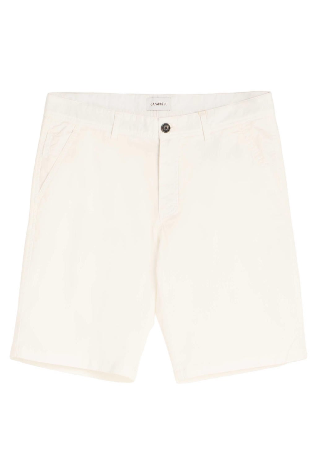 Campbell Salford regular chino short ecru