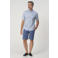 Campbell Salford regular chino short blauw