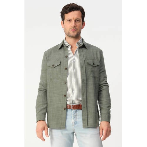 Campbell overshirt groen afbeelding