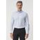 Campbell regular casual overhemd lichtblauw