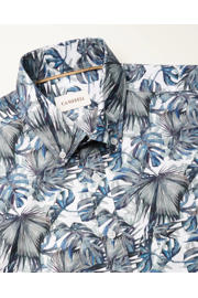 thumbnail: Campbell regular casual overhemd donkerblauw