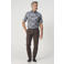 Campbell regular casual overhemd donkerblauw