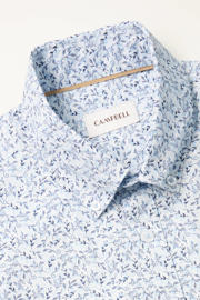 thumbnail: Campbell regular casual overhemd lichtblauw