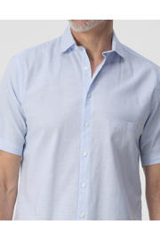 thumbnail: Campbell regular casual overhemd lichtblauw