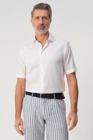 regular casual overhemd wit