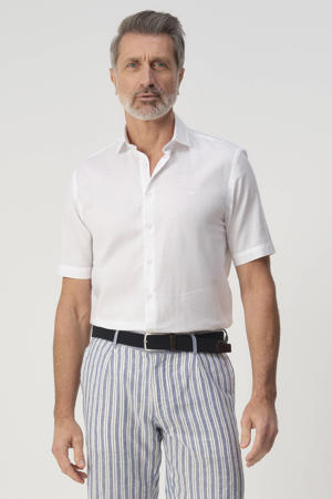 regular casual overhemd wit