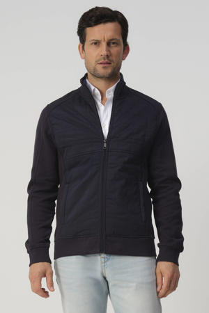 sweatvest donkerblauw