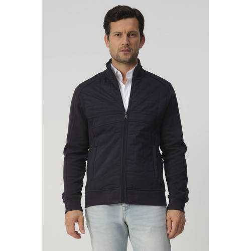 Campbell sweatvest donkerblauw afbeelding