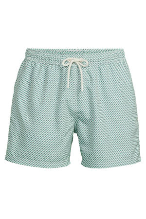 zwemshort groen/blauw/wit