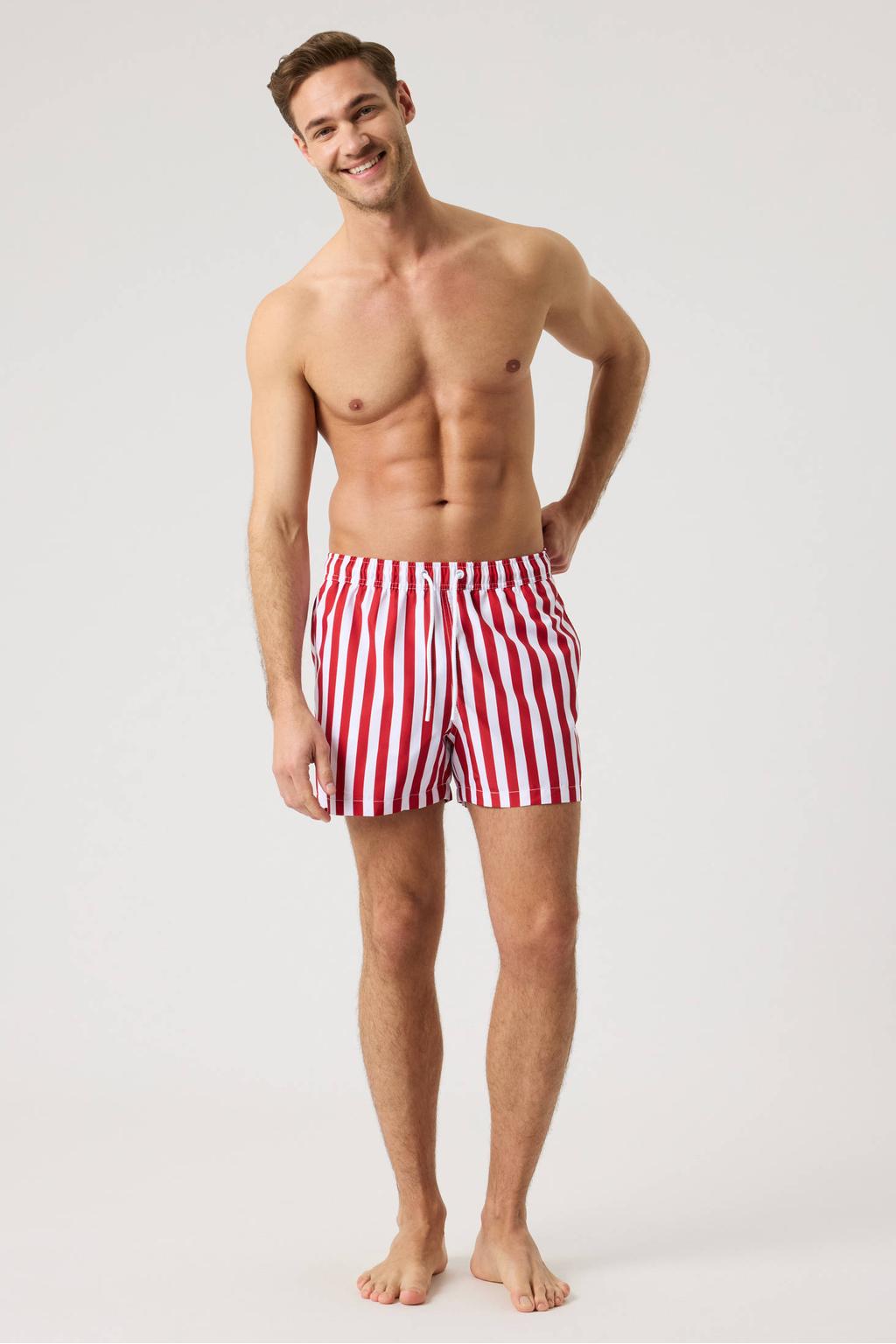 Björn Borg zwemshort rood/wit
