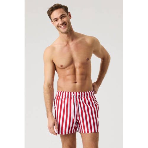 Björn Borg zwemshort rood/wit afbeelding