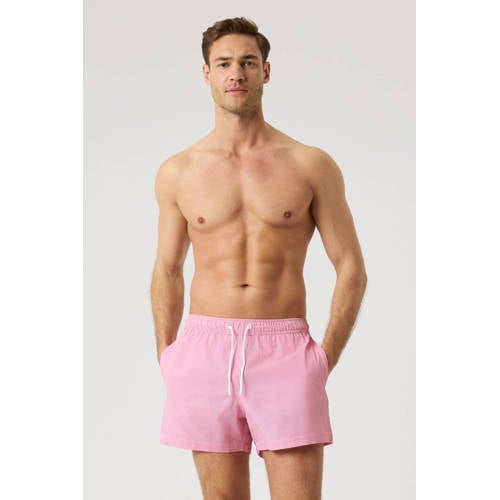 Björn Borg seersucker zwemshort rood afbeelding