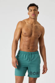 thumbnail: Björn Borg zwemshort met logo groen