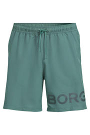 thumbnail: Björn Borg zwemshort met logo groen