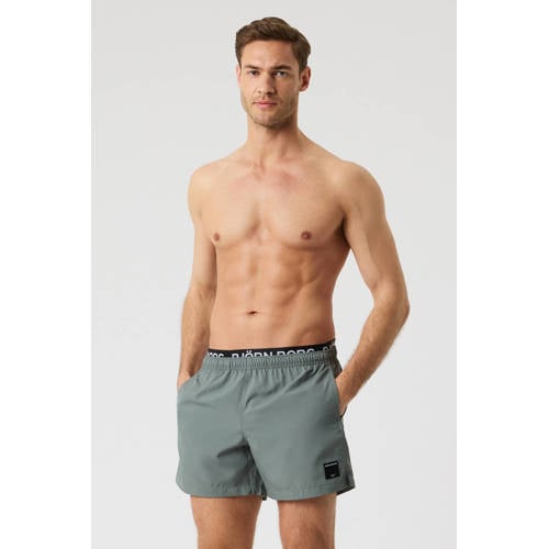 Björn Borg zwemshort olijfgroen afbeelding