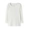 NAME IT MINI ribgebreide longsleeve wit