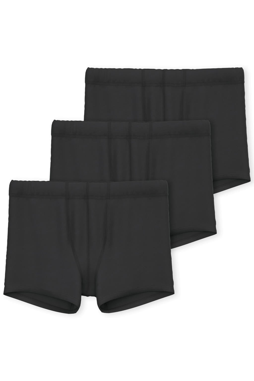 NAME IT KIDS boxershort - zwart (set van 3)