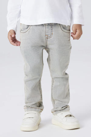 slim fit jeans vintage light blue denim
