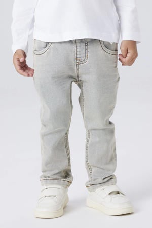 slim fit jeans vintage light blue denim
