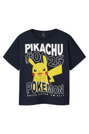 Pokemon T-shirt donkerblauw