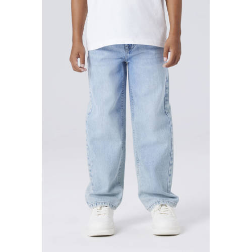 NAME IT KIDS straight leg jeans denim blue afbeelding