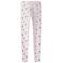 NAME IT KIDS slim gebloemde legging roze