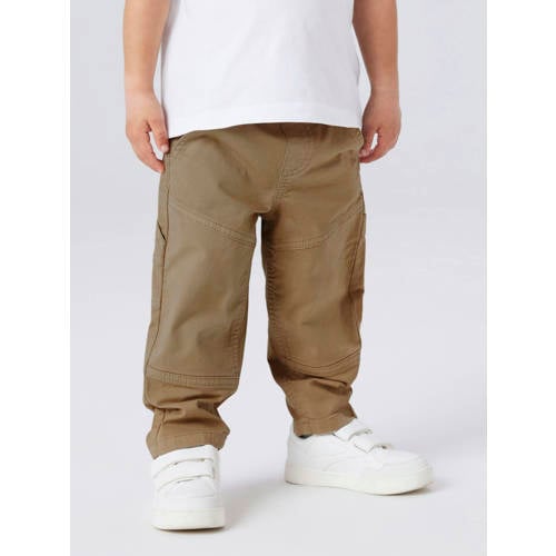 NAME IT MINI loose casual broek bruin afbeelding