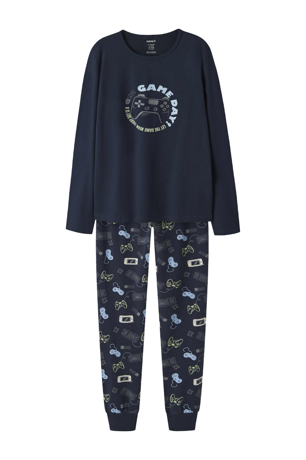 NAME IT KIDS pyjama donkerblauw