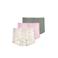 NAME IT MINI short - ecru/groen/roze (set van 3)