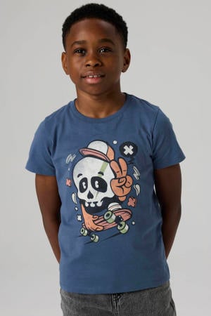 T-shirt blauw
