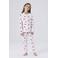 NAME IT KIDS pyjama met all over print lichtroze
