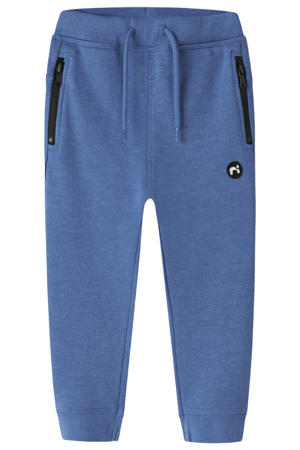 slim  fit joggingbroek hardblauw