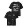 NAME IT KIDS T-shirt met backprint zwart