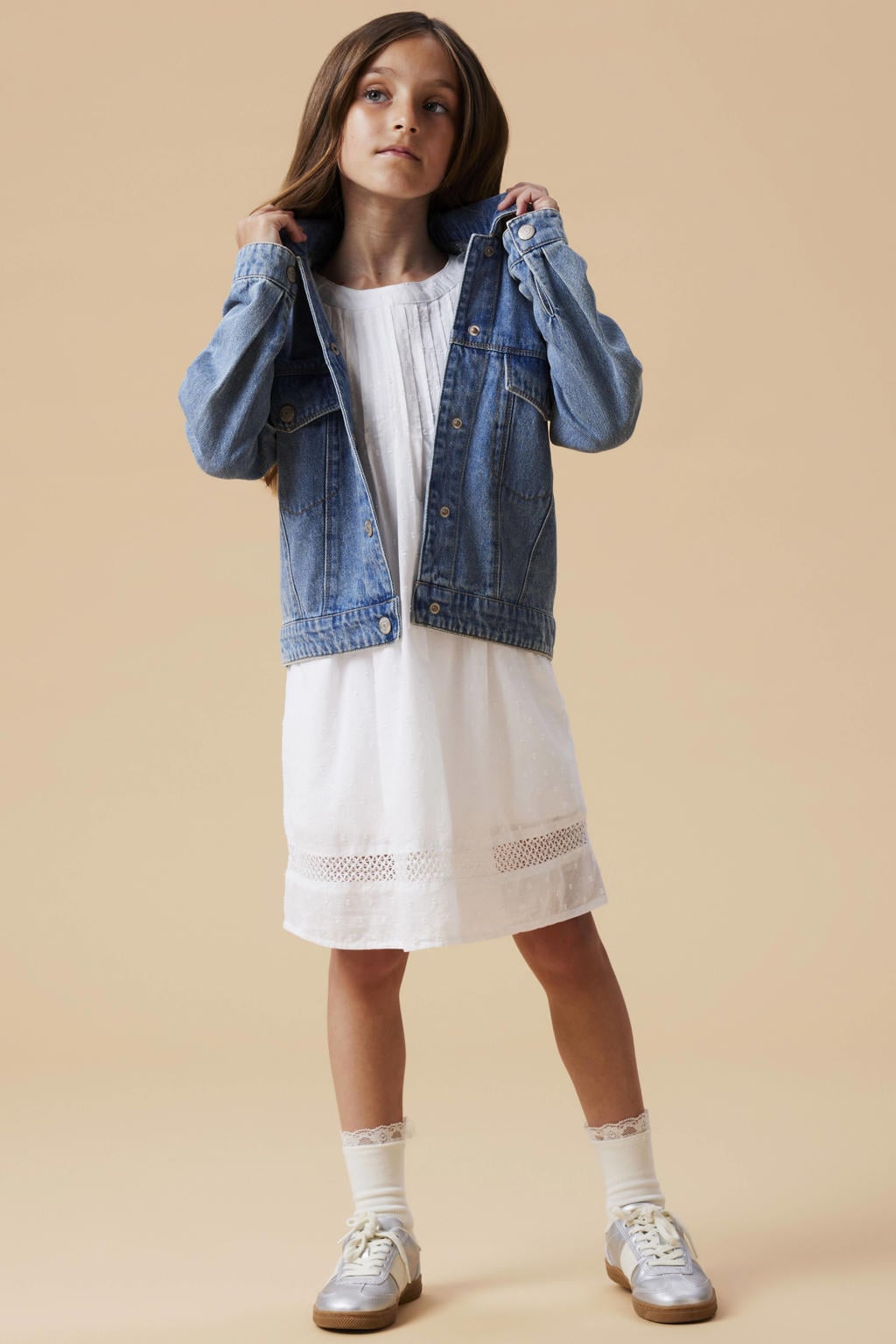 NAME IT KIDS spijkerjas medium bue denim