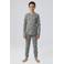 NAME IT KIDS pyjama met all over print grijs melange