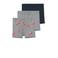 NAME IT MINI boxershort - grijs melange/zwart (set van 3)