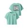 NAME IT KIDS T-shirt met backprint mintgroen