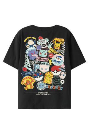 Pokemon T-shirt zwart