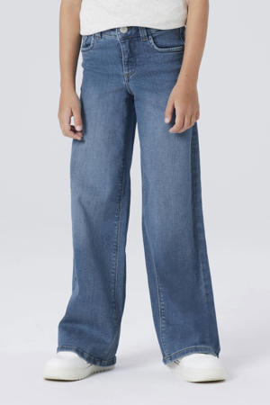 wide leg jeans Medium blue denim