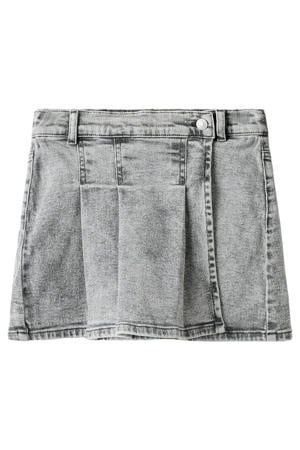 denim spijkerrok grey denim